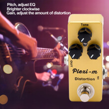 Heavy Metal Distortion Pedal with True Bypass