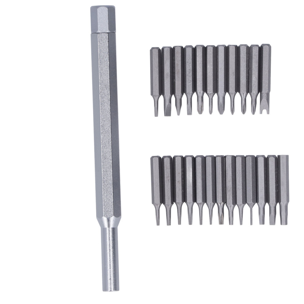 24 Piece Magnetic Screwdriver Set S2 Alloy Steel