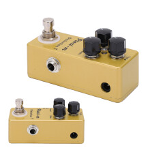 Golden Metal Distortion Pedal for Guitar