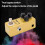 Gold Fuzz Overload Pedal True Bypass 5