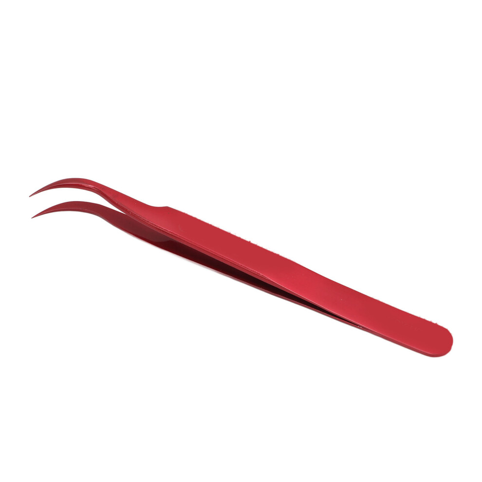 Aluminium Alloy Tweezers Curved Anti Magnetic