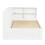 3ft Single Daybed with Two Storage Drawers and Beside Storage 7