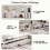 3ft Single Daybed with Two Storage Drawers and Beside Storage 19