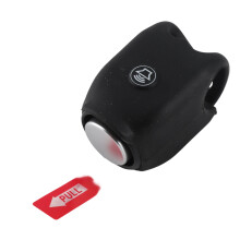 Black Silicone Bicycle Alarm 120dB