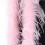Écharpe élégante en plumage d'autruche pour robes-Rose clair 1