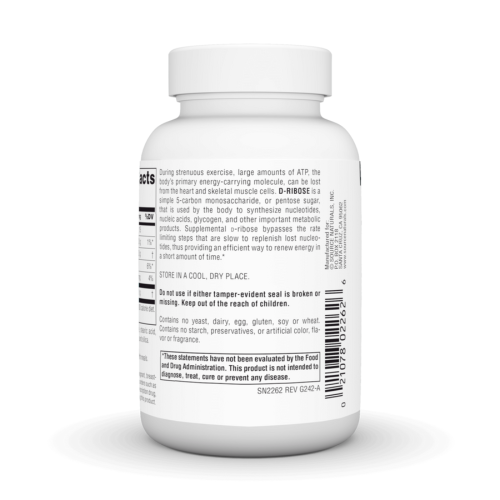Source Naturals D-Ribose 1000mg Tablets - 60 Count 2