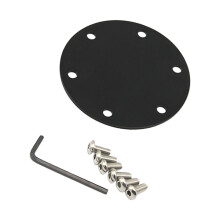 Engineered Steering Wheel Center Piece For Motorsport-Black
