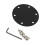 Dark Anodized Steering Wheel Cover Works With Multiple 6-Black 1