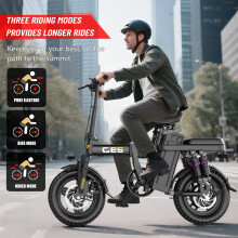 Electric Bike 48V15AH Electric Bicycle Adults E-City Bike 150KG