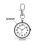 Groot 40 mm digitaal sleutelhangerhorloge met-Rood 4