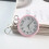 Groot 40 mm digitaal sleutelhangerhorloge met-Rood 7