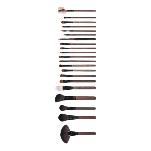 21 Stück Make-up-Pinsel Holzgr 1
