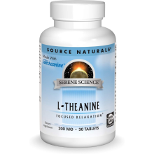 Source Naturals L-Theanine 200mg Suntheanine - 30 Tablets