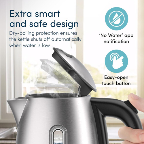Alexa Smart Kettle, voice control with Amazon Alexa, Google & Siri | Digital Temperature Control 2200W with Keep Warm Function 2