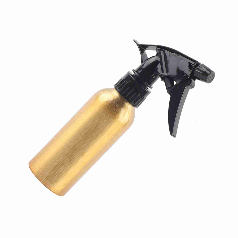 Gold 200ml Aluminium Sprayer for Hairdressers