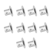 Multi-Purpose Flanged Bracket Set (10 Units)