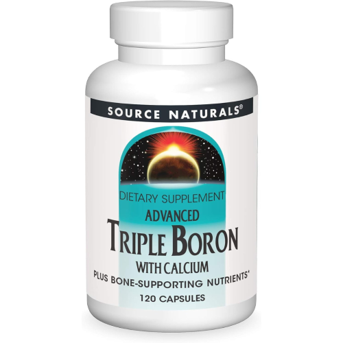 Source Naturals Advanced Triple Boron with Calcium - 120 Capsules