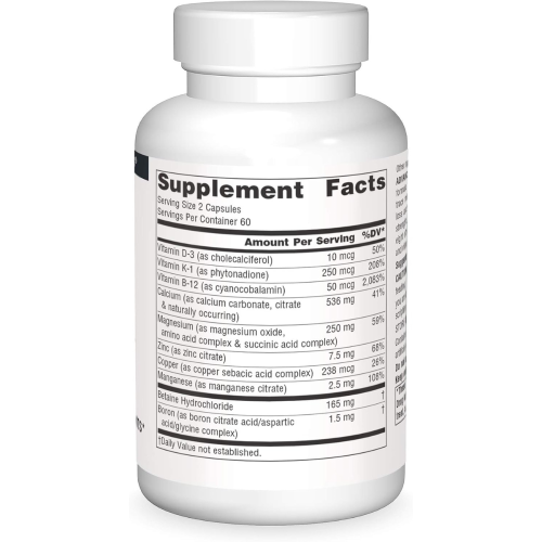 Source Naturals Advanced Triple Boron with Calcium - 120 Capsules 1