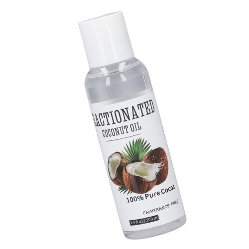 Geruchloses Kokosöl 100 ml für Haut- und Haarfarbe