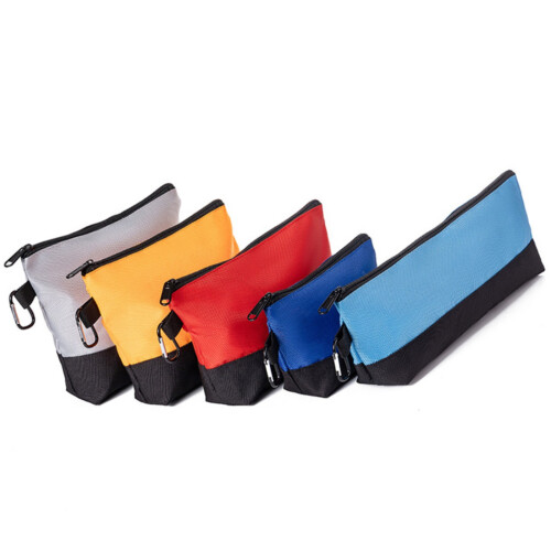 Contractor Grade Tool Organizers Bag Black Fabric-5 piece set