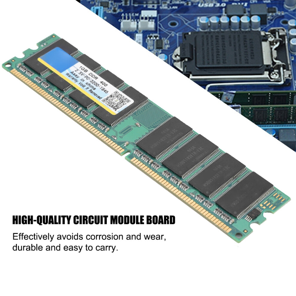 Xiede 1Gb Ddr 400Mhz 184-Pin Desktop Ram 7444352453191