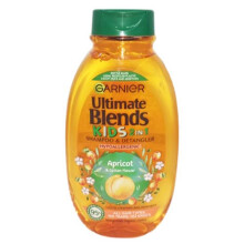 Garnier Ultimate Blends Kids 2in1 Shampoo Apricot & Cotton Flower 250ml (6 PACKS)