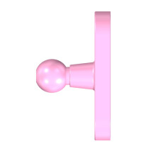 17 mm Kugelkopf-Telefonhalterung, universell für-Rosa