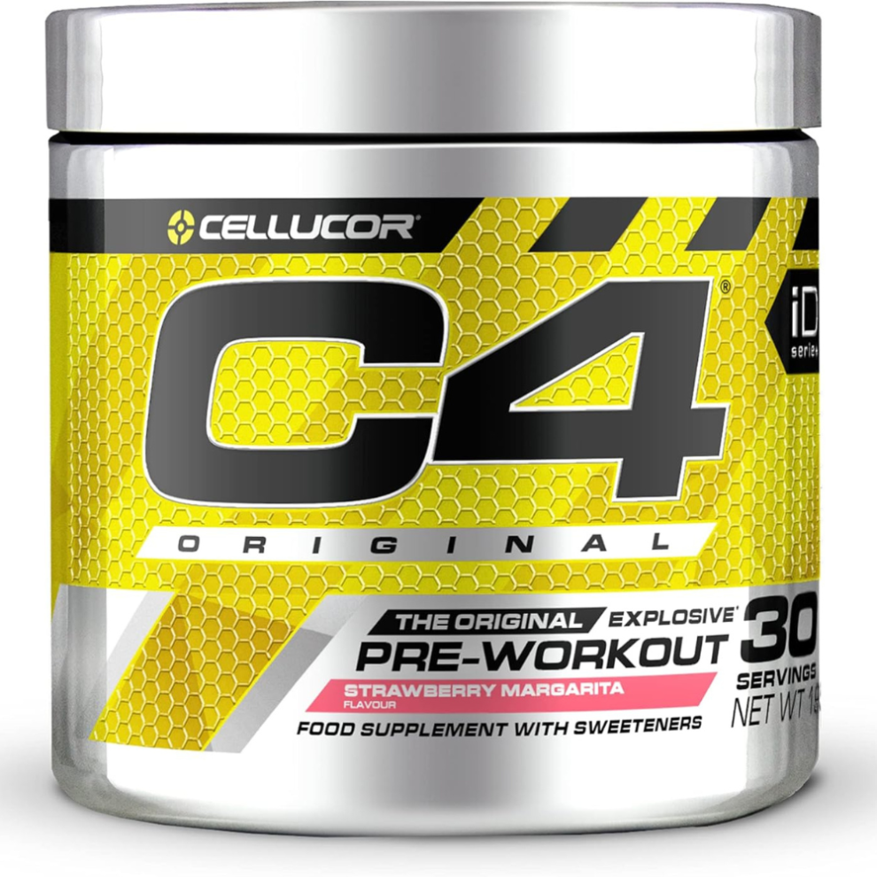 Cellucor C4 Original Pre-Workout, Strawberry Margarita - 201G (30 Servings)