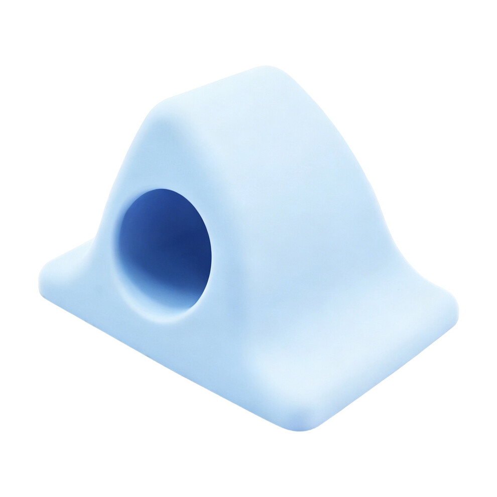 Magnetic Silicone Phone Stand With Strong Grip For Stable- Blue 7704001265866