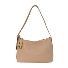 Stylish PU Bag Lightweight And Spacious For Work Travel-Khaki