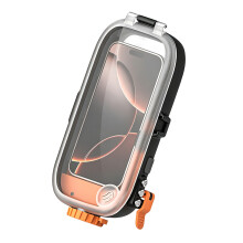 Robuste Unterwasser-Handytasche zum Fotografieren unter-Schwarz