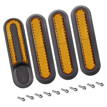 Scooters Front Fork Reflectors Waterproof Antislip-Yellow