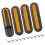 Scooters Front Fork Reflectors Waterproof Antislip-Yellow 1