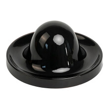 Round Reptiles Food And Water Bowl Reptiles Feeding Tray-Black