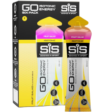 SIS Science in Sport GO Isotonic Energy Gel, Fruit Salad - 6 x 60ml
