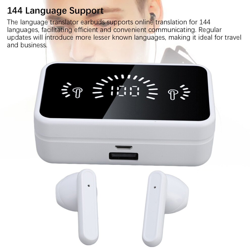 Translator Earbuds 144 Languages Anc Touch 7444352439539