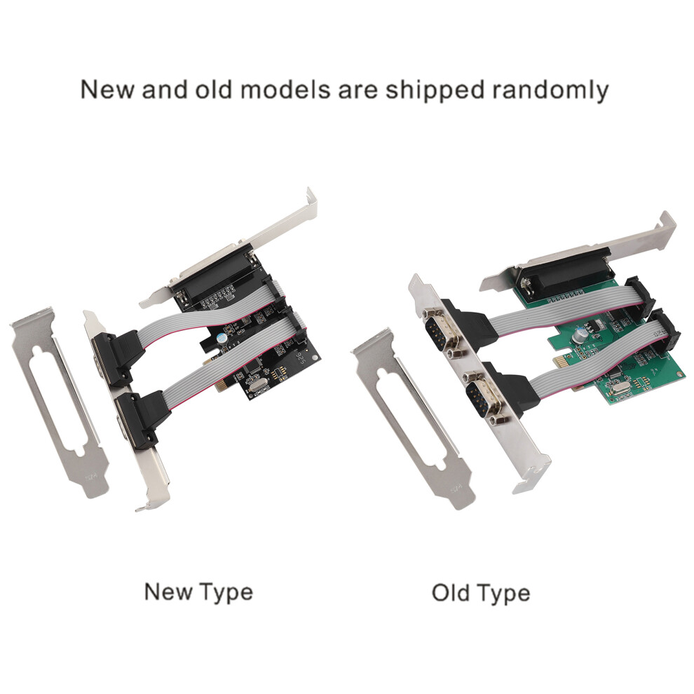 Pci-E Serial & Parallel Port Adapter 7444352440191