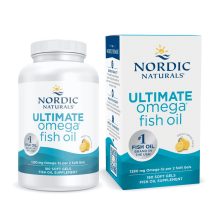 (180 softgels) Nordic Naturals Ultimate Omega-3 Lemon - 1280mg Omega-3 Fish Oil Softgels