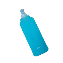 Outdoor Sport Water Bottle Soft Flask Light Weight-lake blue