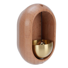 Brass and Wood Entry Bell