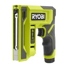 Naulakkoliitin - RYOBI - 4V - Niittejä 6 - 14 mm - Nauloja 18G jopa 15 mm - Mukana 1100 T50 niittiä ja 250 naulaa 18G