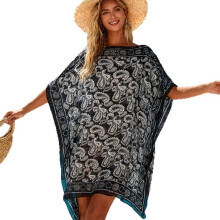 1-Piece Sun Protective Dress Beach Shawl-Color No. 2