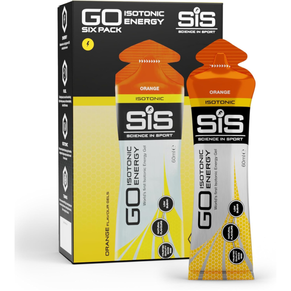 Sis Orange Science In Sport Go Isotonic Energy Gel, - 6 X 60Ml