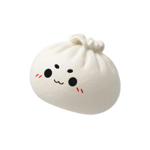 Zacht rekbaar Baozi gestoomd broodje Stressverlichting-Witte A