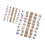 Scrapbook sticker decoratieve journaling sticker boek-codering 1
