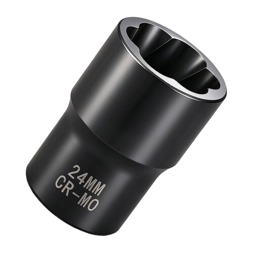 1/2" Drive Effective Nut Extractor For Severely Corroded-24mm