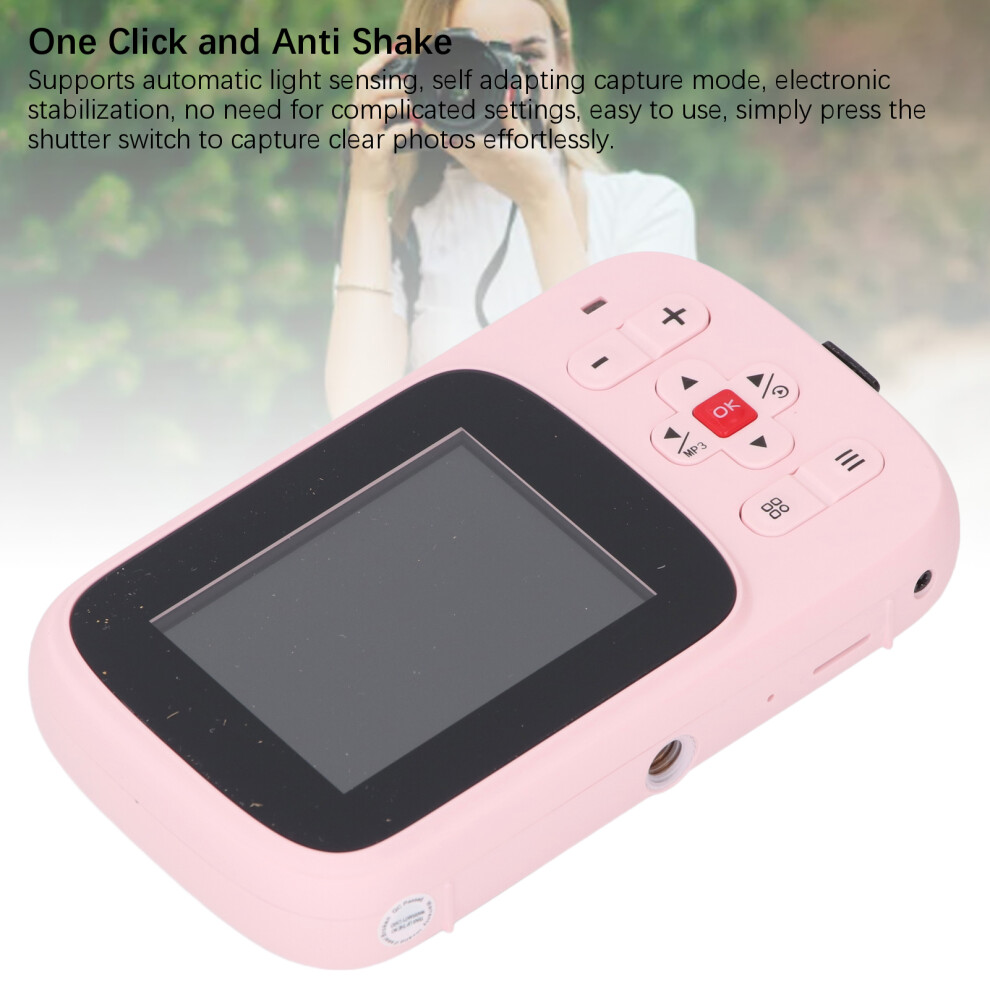 2.5K 72Mp Digital Camera 16X Zoom Compact Pink 7444352437375