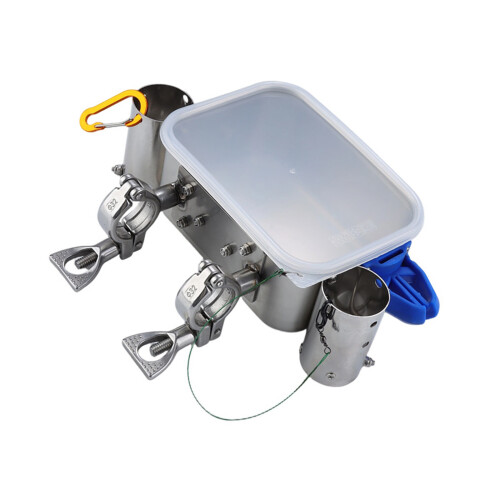 Plateau de pêche en eau salée durable pour les pêcheurs, solide