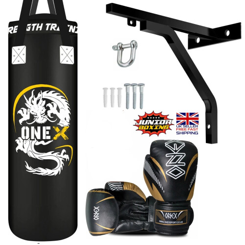 3ft Punch Bag Set ,Gloves & Wall Bracket