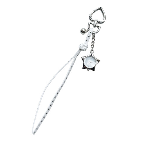 Vintage Star Shape Key Holder Lightweight Portable Design-White